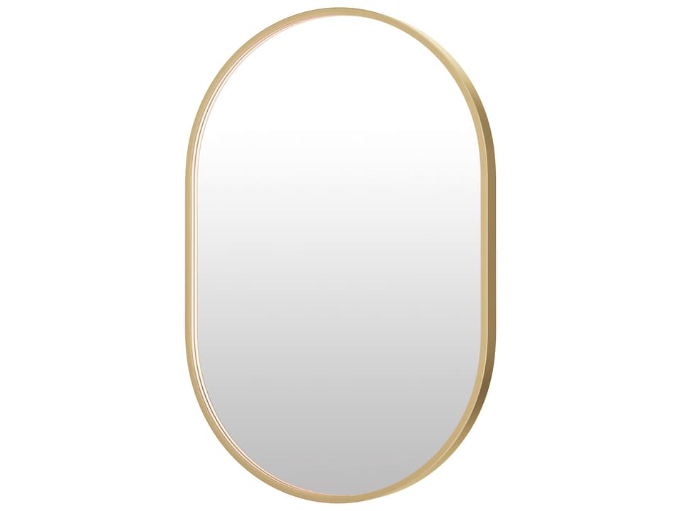 Elisse Gold Wall Mirror Oval