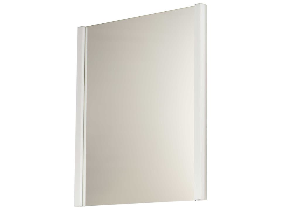 Luminance Polished Chrome LED Rectangular Wall Mirror