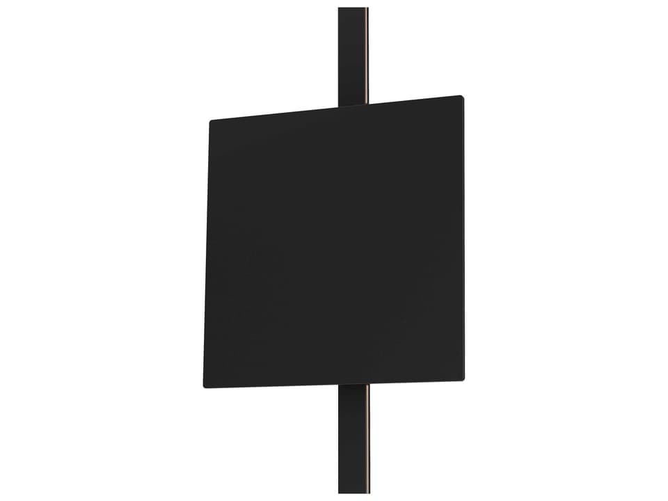 1-Light Black Track & Rail Light
