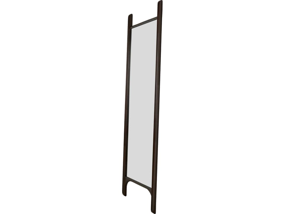 Pi Mahogany Dark Brown Pi Floor Mirror