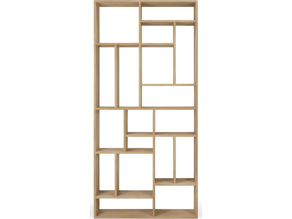 M Rack Oak Shelving Unit Modern Geometric