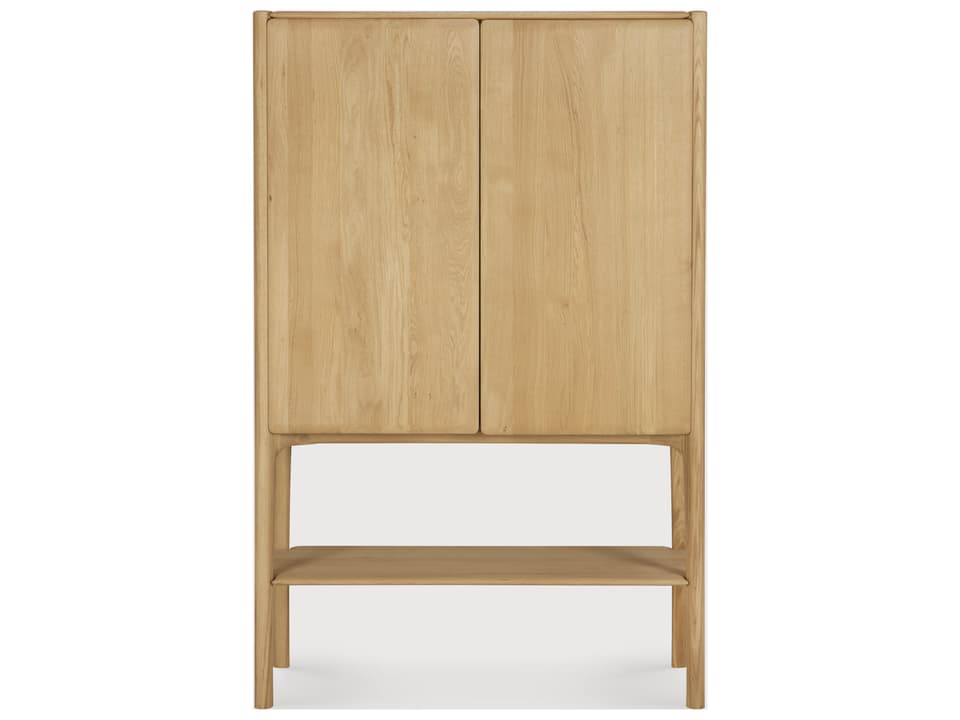 Pi Cupboard Oak 2 Doors