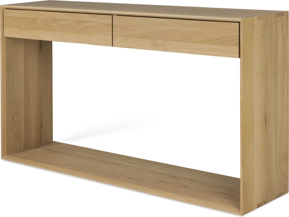 Nordic Oak Console Table