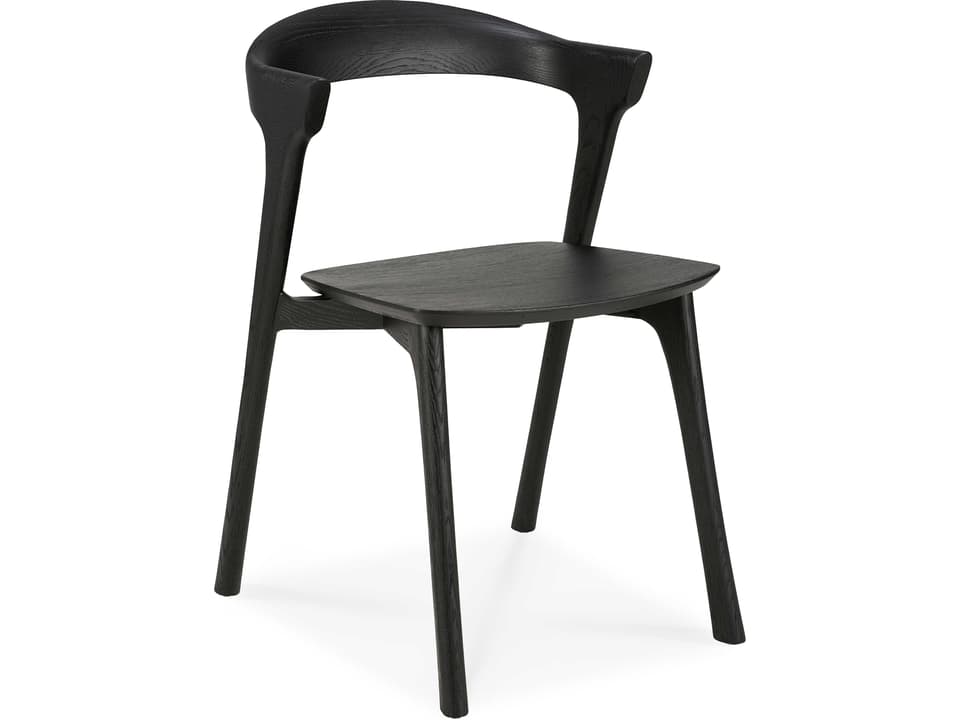 Bok Dining Chair in Black Oak
