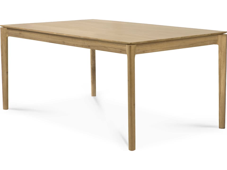 Bok Extendable Dining Table in Solid Oak