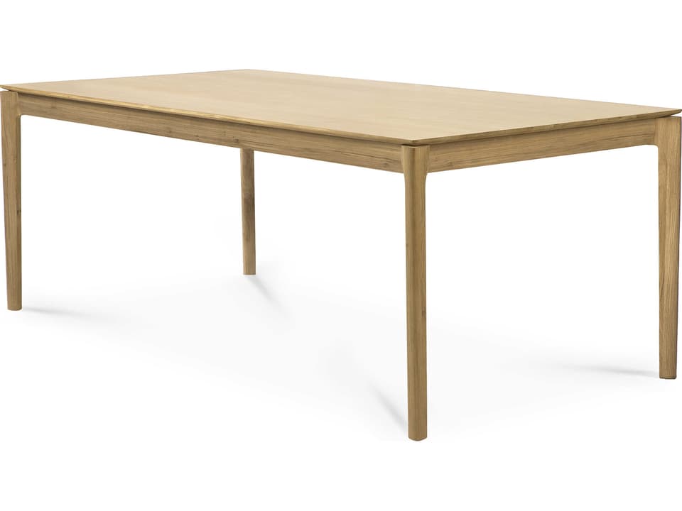 Bok Oak Extendable Dining Table