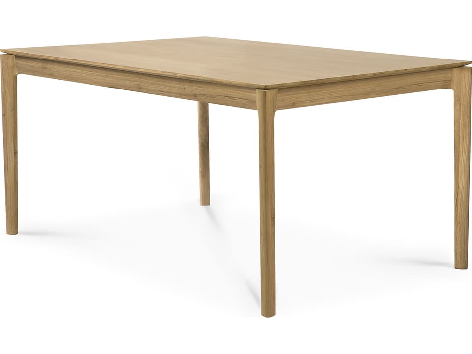 Bok Dining Table Varnished Oak Rectangular