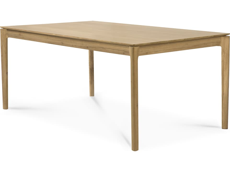 Bok Dining Table Varnished Oak Rectangular