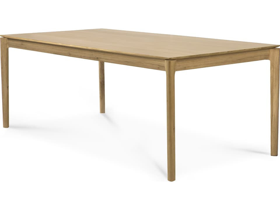 Bok Dining Table Varnished Oak Rectangular