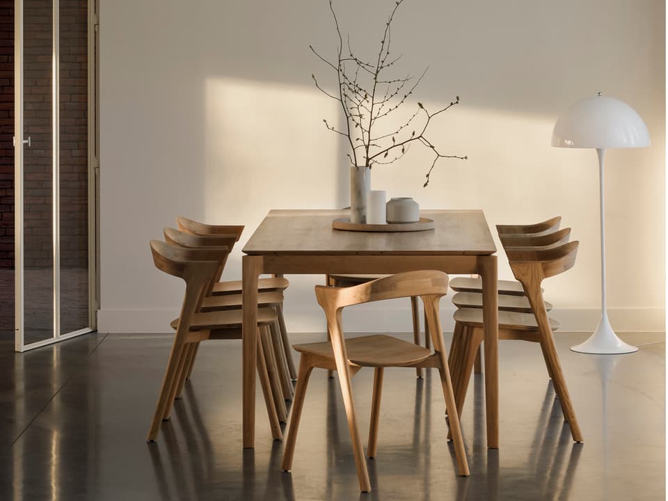 Bok Teak Wood Dining Room Set