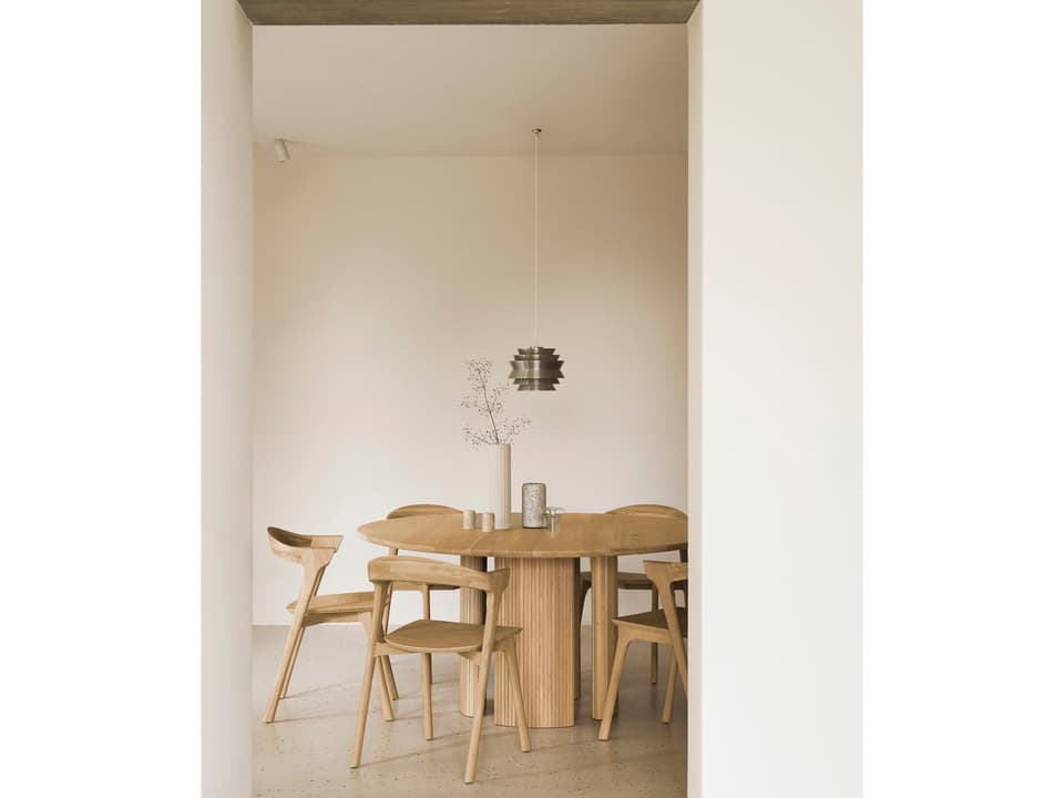 Rollermax Oak Wood Dining Room Set