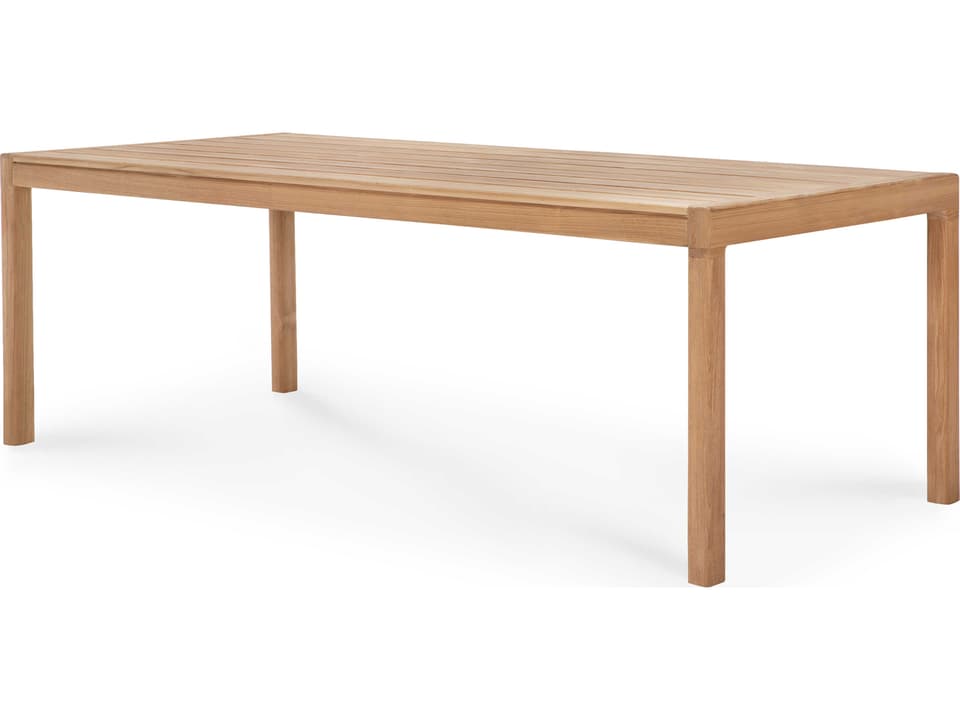 Jack 98 Inch Teak Rectangular Dining Table