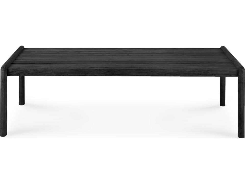 Jack Teak Black Outdoor Coffee Table