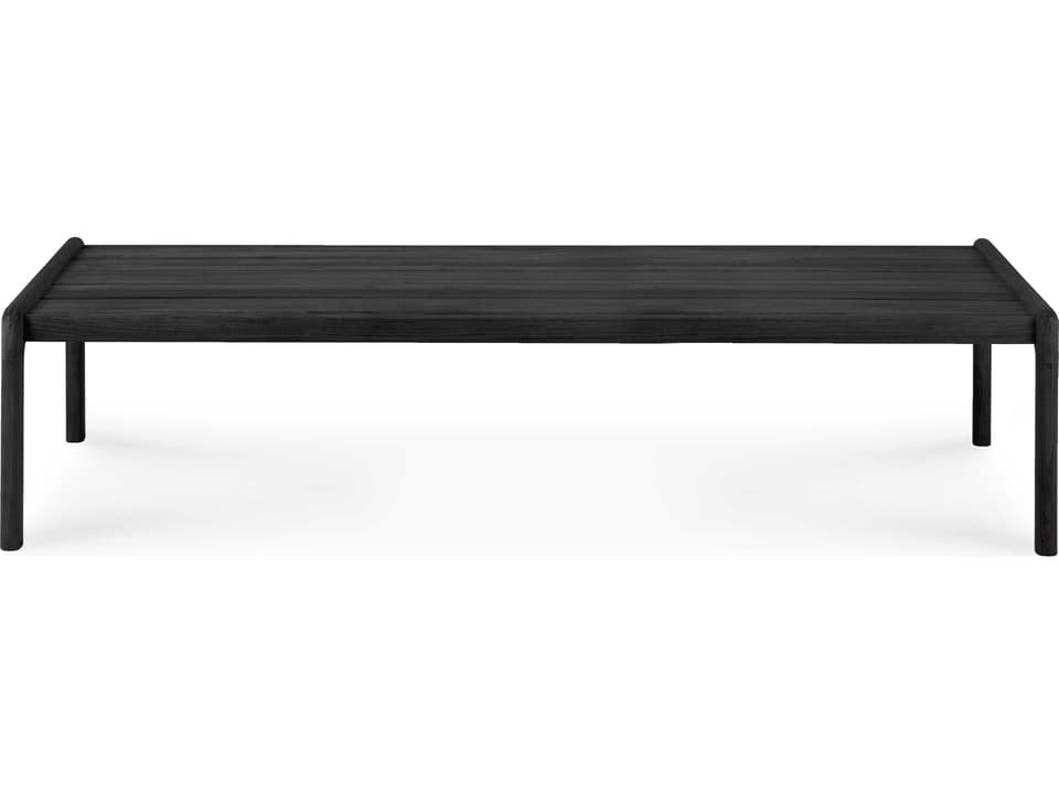 Jack Teak Black Coffee Table