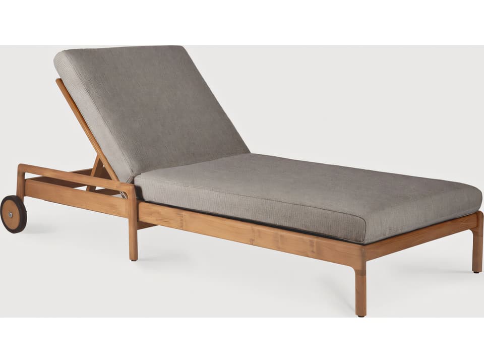 Jack Mahogany Espresso Adjustable Lounger