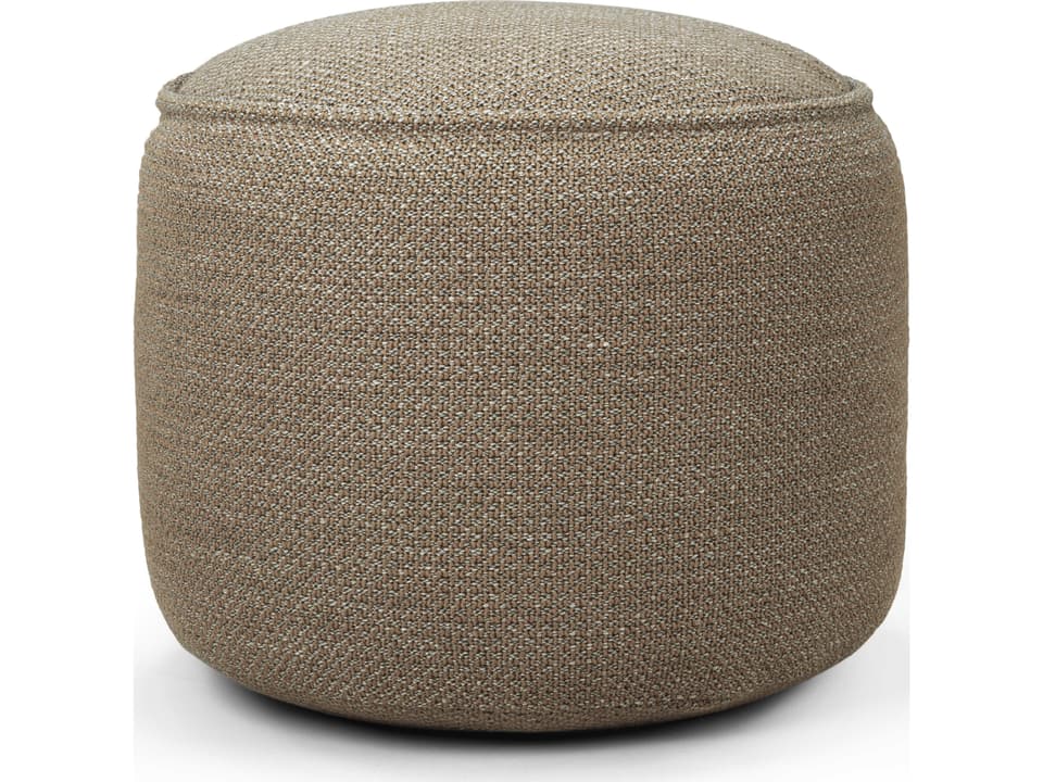 Ethnicraft Donut Pouf in Mocha
