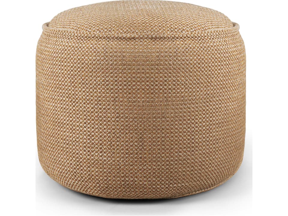 Donut Outdoor Pouf in Marsala