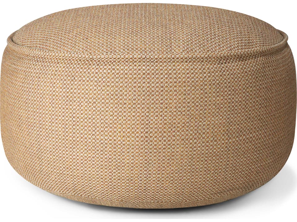 Donut Pouf in Marsala