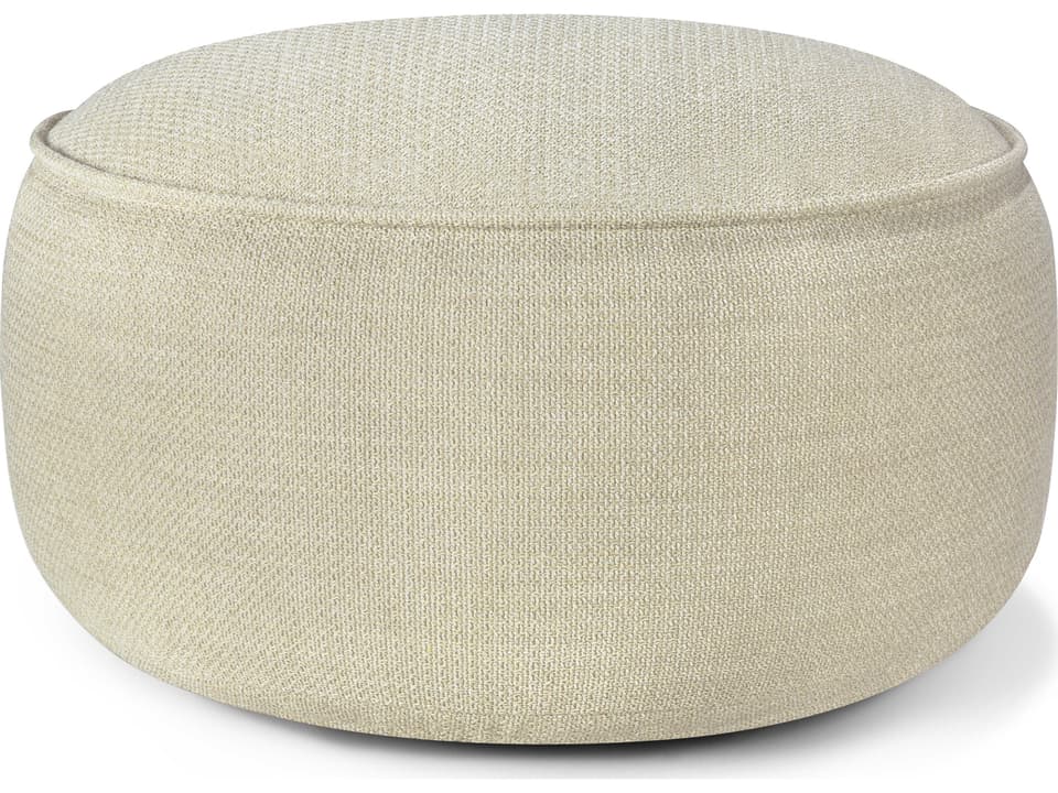 Donut 31-Inch Natural Pouf