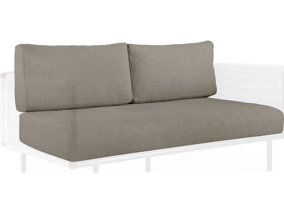 Corbey No Frame Sofa Cushion Set with Quick-Dry Foam in Silt