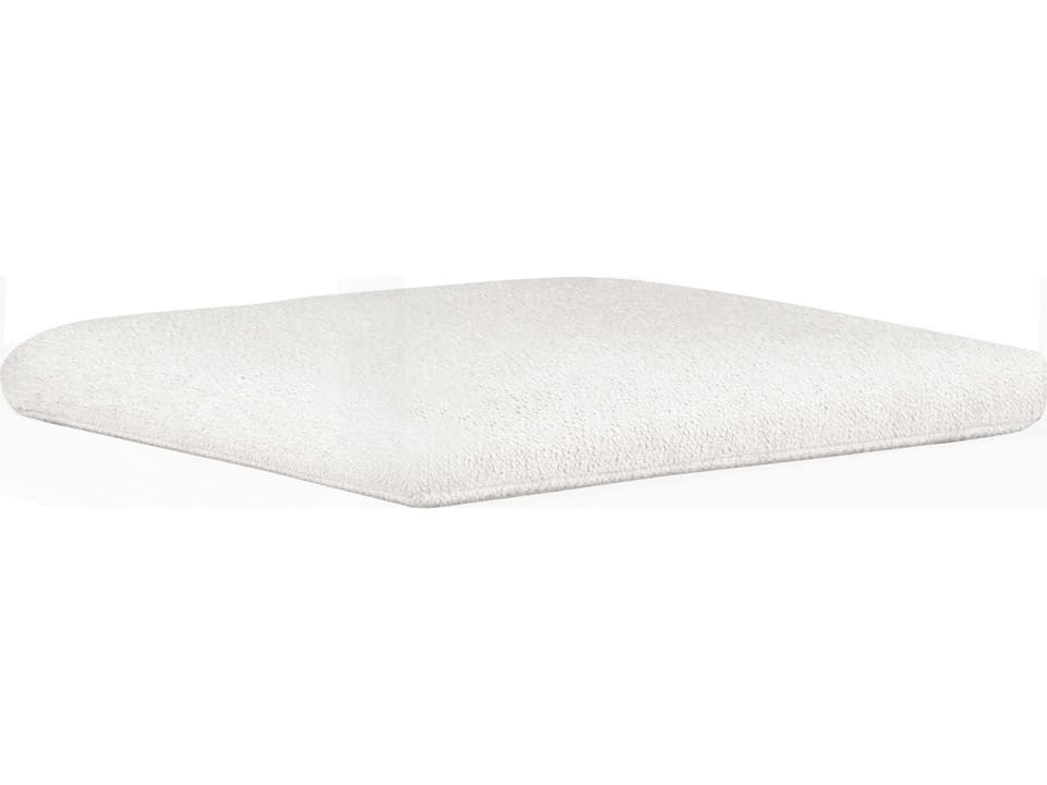 Jack 19-Inch Polypropylene Dining Chair Cushion in Off White