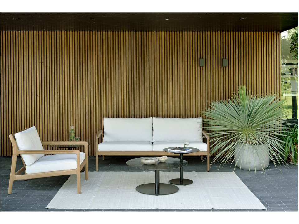 Jack Teak Cushion Lounge Set