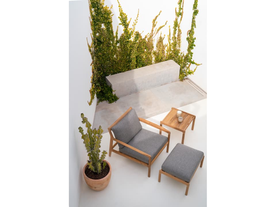 Jack Teak Cushion Lounge Set