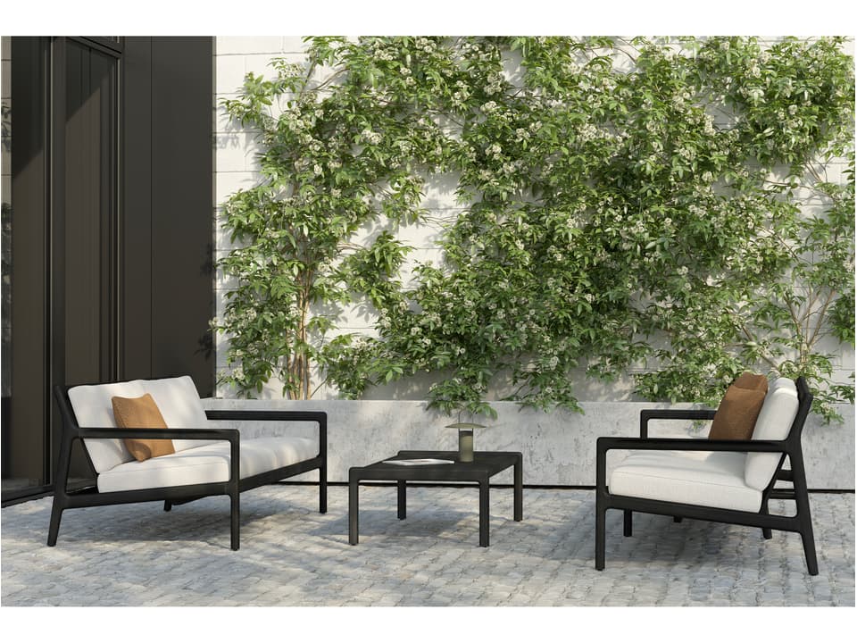 Jack Teak Cushion Lounge Set