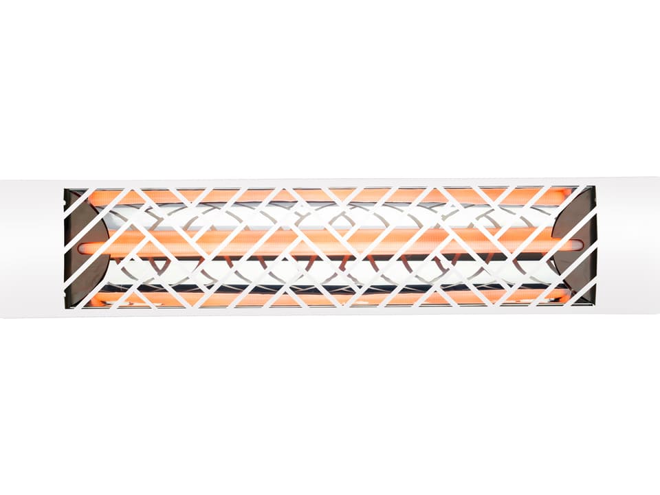 Eurofase EF15 Series 39 Inch 1500 Watt Electric Patio Heater White