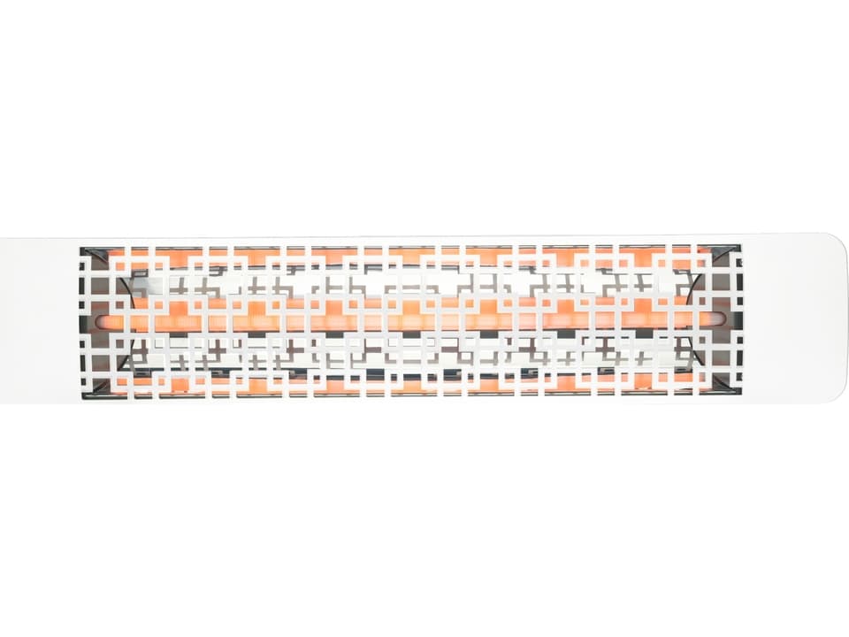 EF15 Series 39 Inch 1500 Watt Electric Outdoor Heater in White