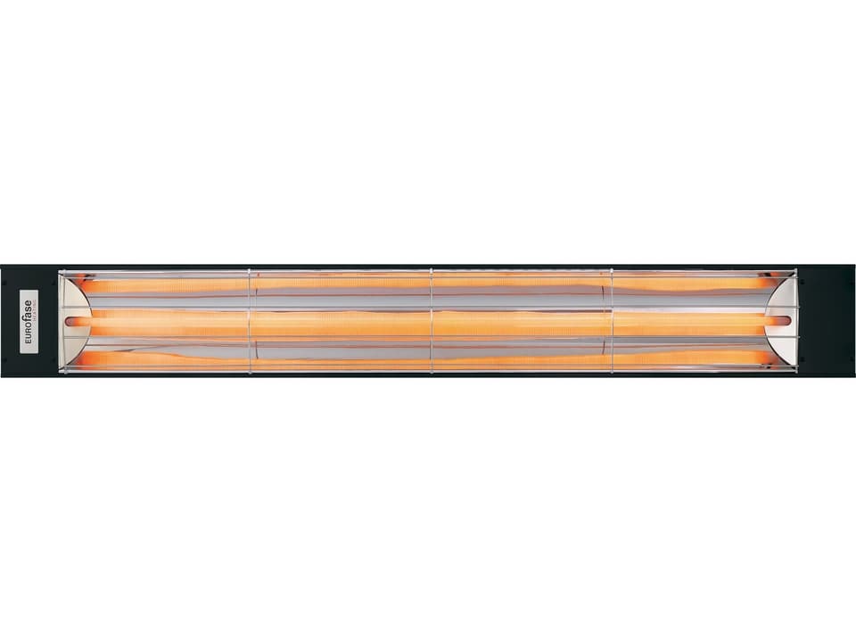 61 Inch 3000 Watt 480V Electric Patio Heater in Black