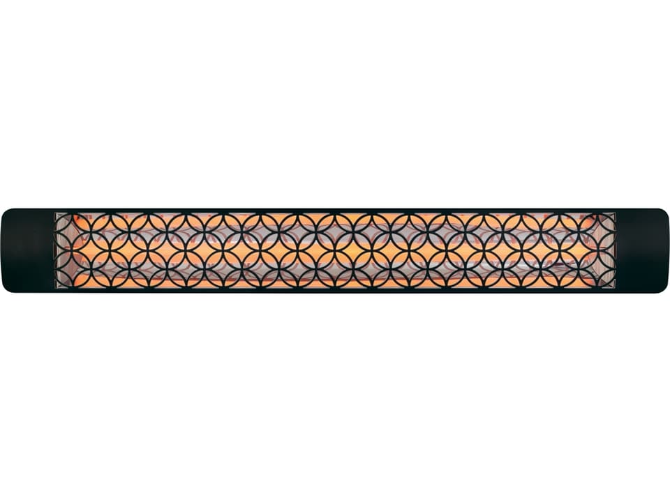 EF30 Series 61 Inch 3000 Watt Electric Outdoor Heater in Black