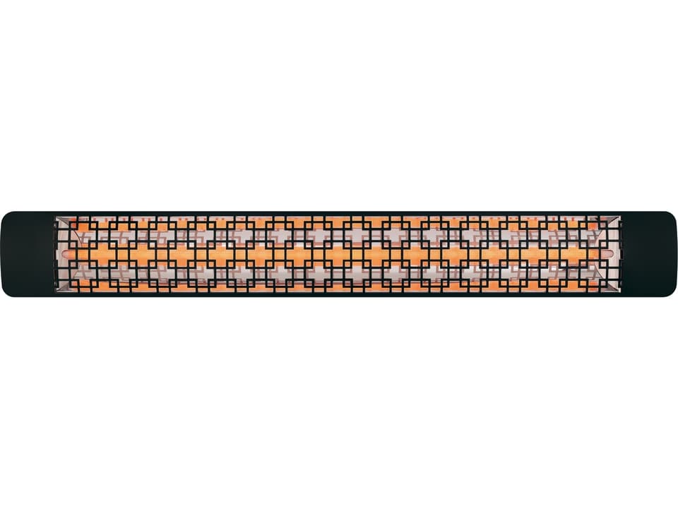 EF30 Series 61 Inch 3000 Watt Electric Outdoor Heater in Black