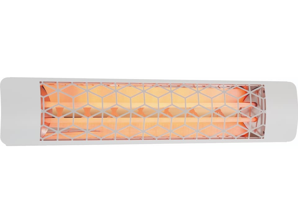Stella 4000 Watt Electric Infrared Dual Element Patio Heater in White