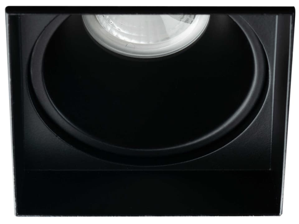 Midway 2-Inch Square Trimless LED Recessed Downlight in Black