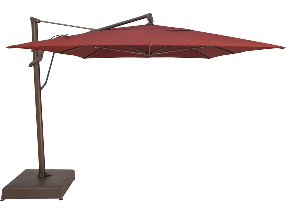 AKZ PLUS 10 x 13 Foot Rectangular Cantilever Umbrella