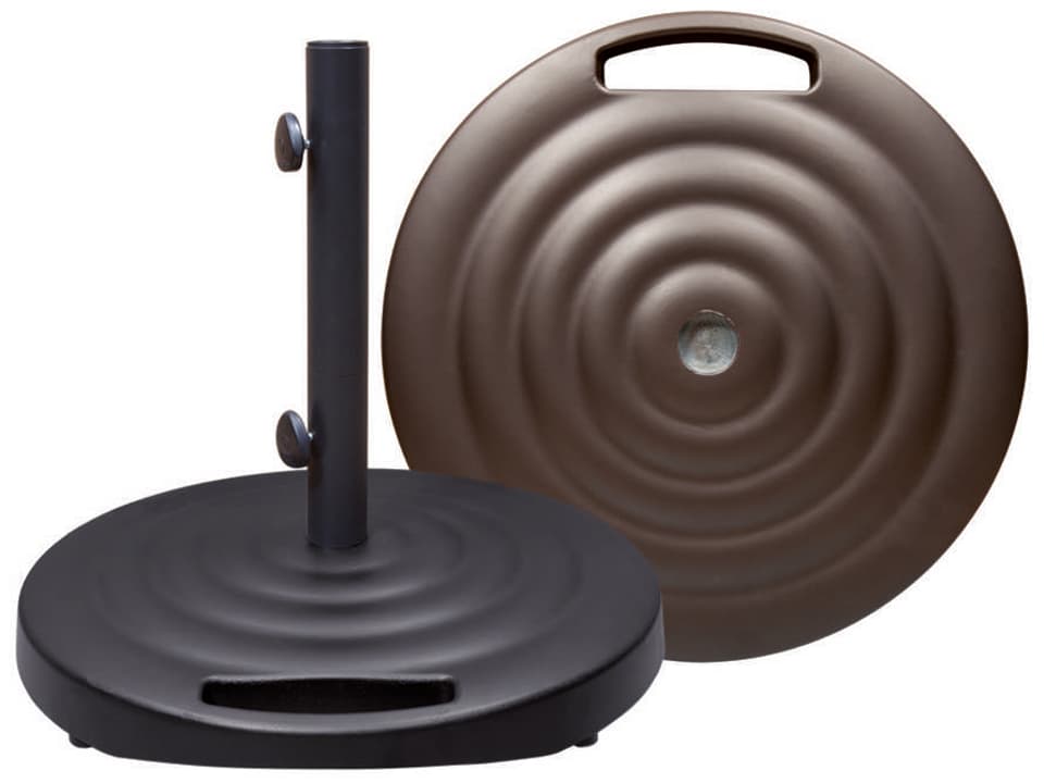 Monaco 100LB Round Umbrella Base with Wheels and Handle
