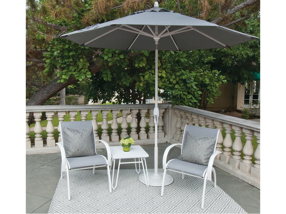 UM810 9 Foot Octagon Auto Tilt Crank Lift Umbrella