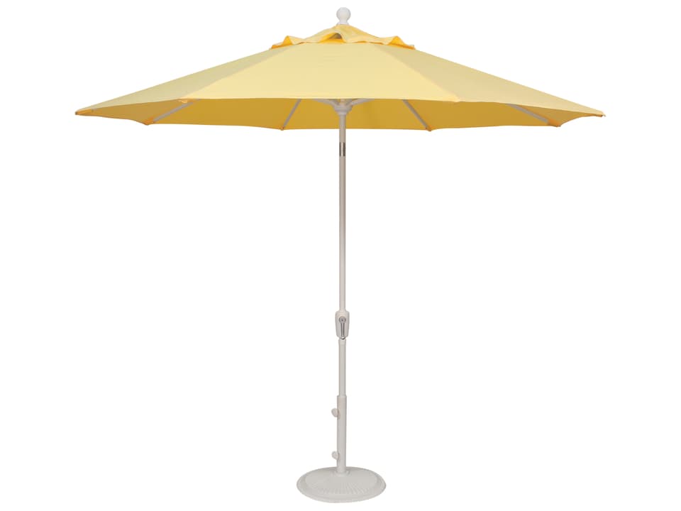 9 Foot Aluminum Market Umbrella with Sunbrella