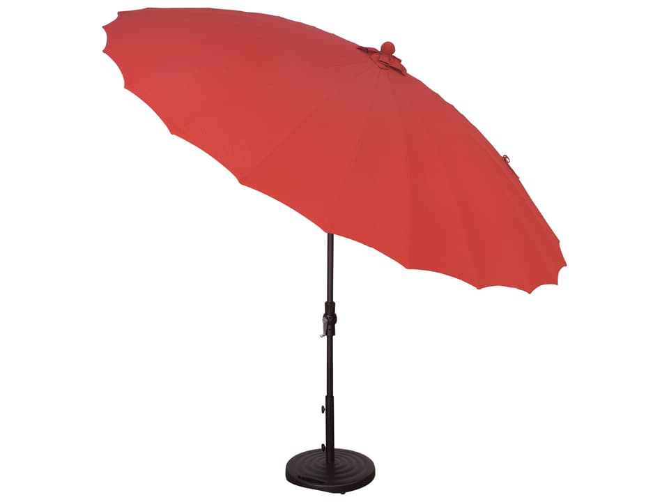 Shanghai 10 Foot Round Aluminum Collar Tilt Umbrella