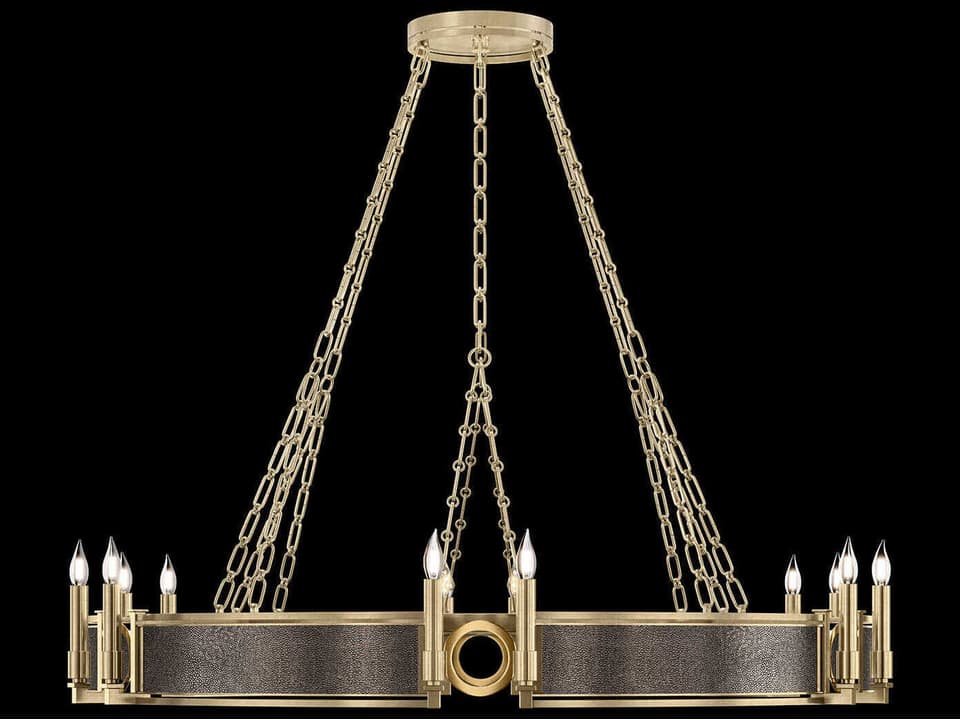 12-Light Mirage Traditional Candelabra Chandelier