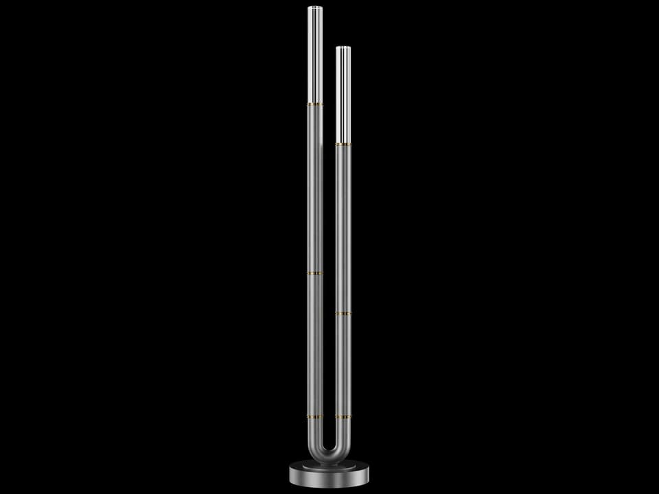 Antonia Silver Leaf Floor Lamp