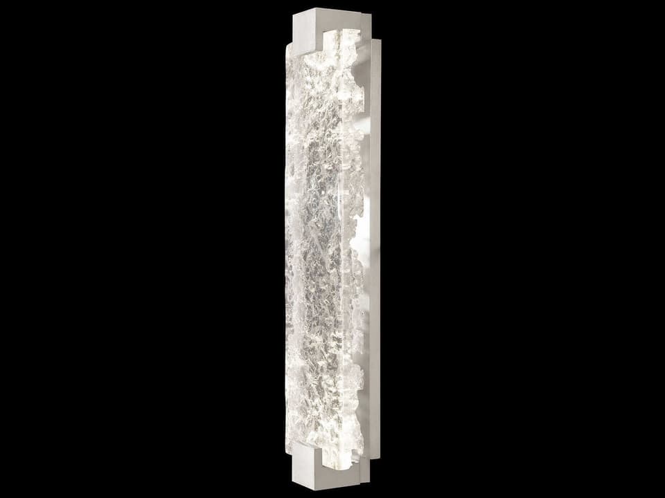 Terra 2-Light Wall Sconce in Silver Leaf
