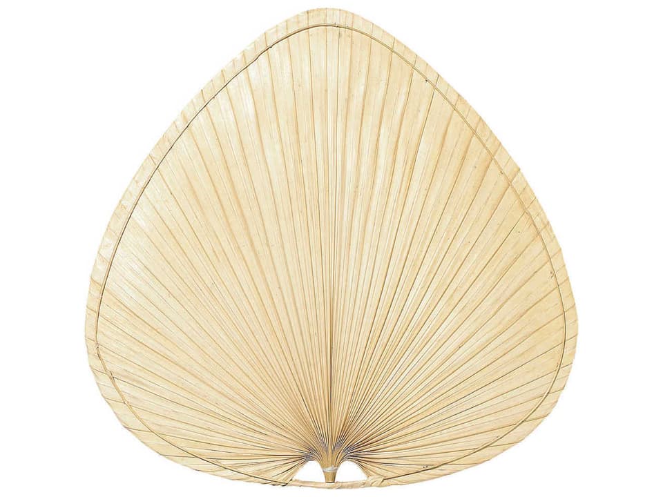 Wide Oval Natural Palm 5-Blade Set for 52-Inch Ceiling Fans