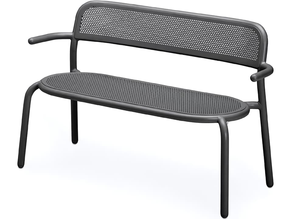Toni Bankski Bench in Anthracite