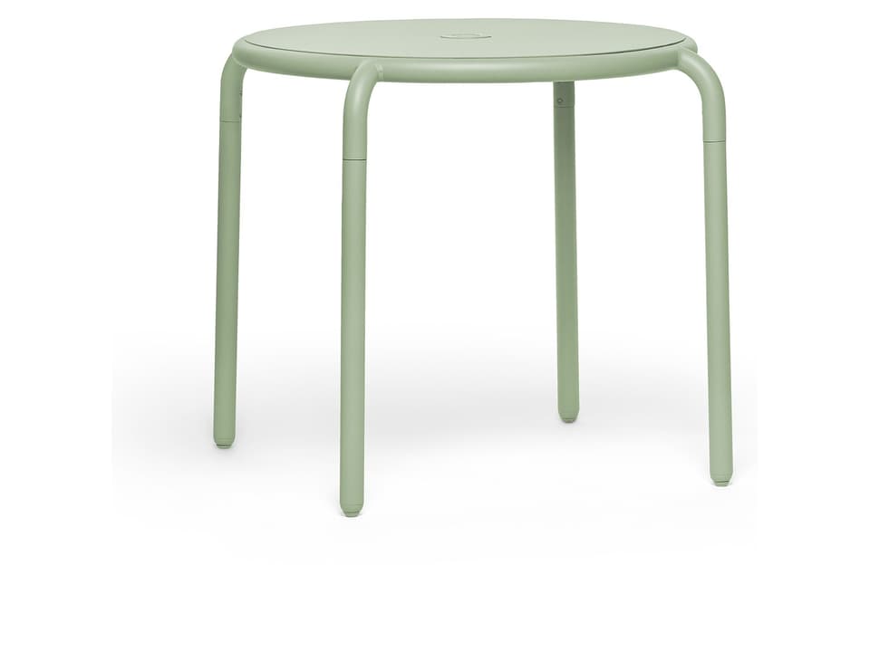 Toni 31.5" Round Bistro Table in Mist Green