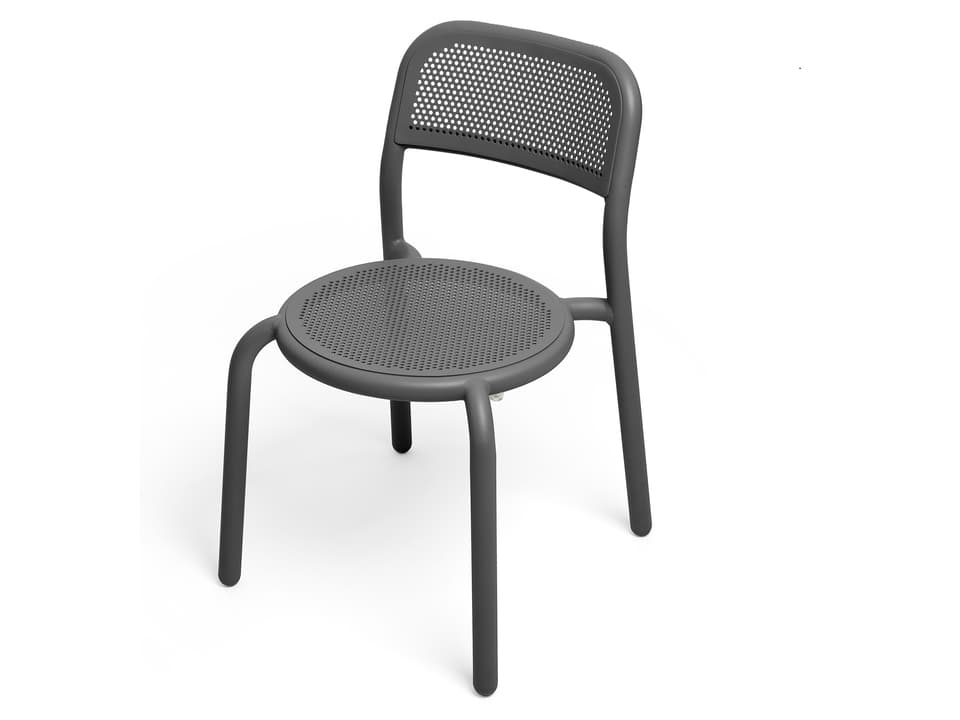 Toni Side Chair in Anthracite