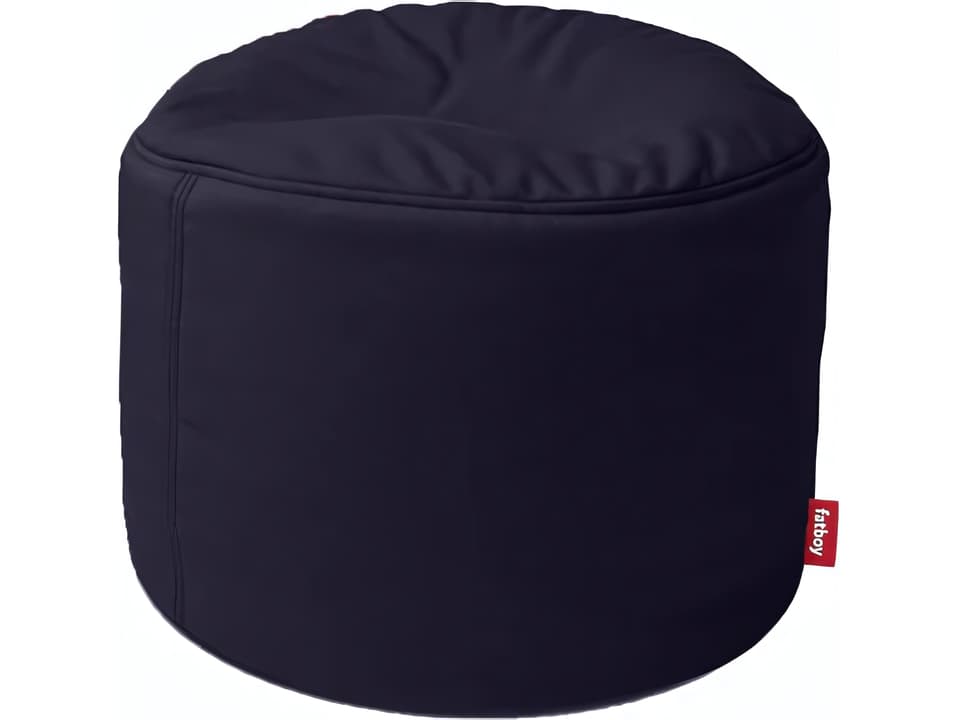 Fatboy Point Pouf Ottoman in Dark Ocean
