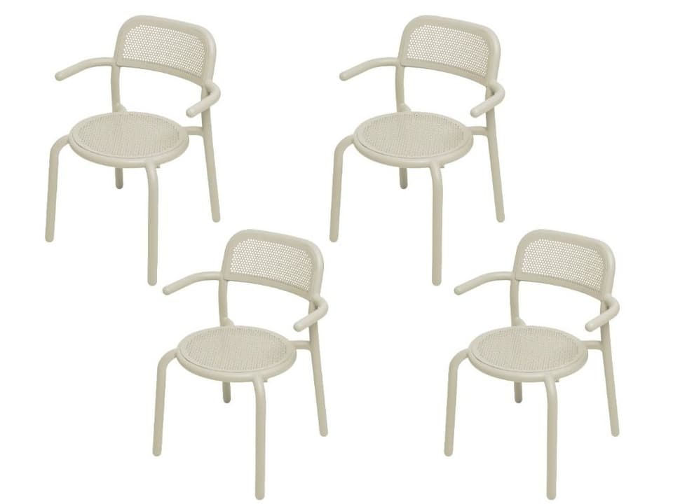 Toni Armchair Set (4 Pcs) Desert Chair