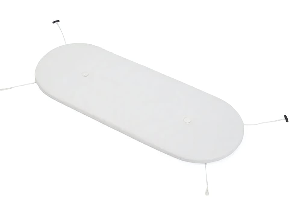 Toni Bankski Bench Pillow in Natural White